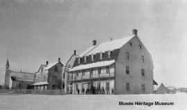 Onion Lake church and 2nd residential school, Saskatchewan