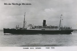 Postcard of R.M.S. Samaria