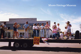 Float for Morinville Frontier Daze parade