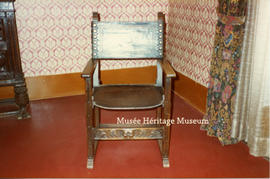 Interior of Chateau du Couloume - Chair