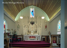 Vital Grandin Bishop's residence chapel, 8 Jun 1990 