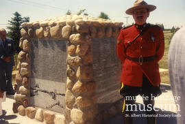 St. Albert cemetery cairn