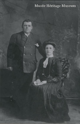 Napoleon Gagne and Amanda Pagé