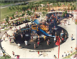 Woodlands water play park photograph