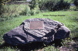 Red Willow Park dedication plaque